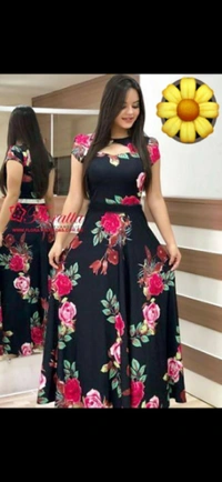 Crepe Style Gown 